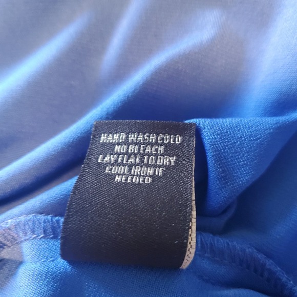 NEW Dressbarn Collection Size 14W Ruched Draped Formal Maxi Dress *TINY FLAWS* - Picture 14 of 14